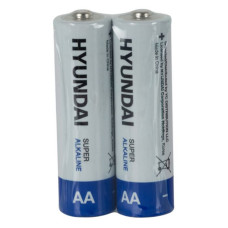 Батарейка Hyundai лужна AА/LR06 пальчик 2шт