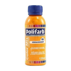 Пігмент для водоемульсійної фарби Polifarb Color Mix 6 120мл апельсиновий Пігмент для водоемульсійної фарби Polifarb Color Mix 6 120мл апельсиновий