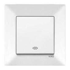 Вимикач перехресний Viko 0031 Meridian білий