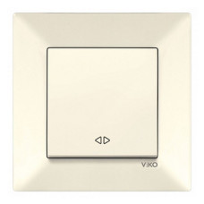 Вимикач перехресний Viko 0231 Meridian крем