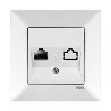 Розетка комп'ютерна Viko 0032 Meridian Cat 5e