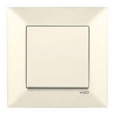 Вимикач Viko 0201 Meridian крем