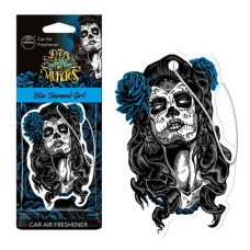 Ароматизатор Aroma Car Cellulose Dia De Los Muertos Biue Diamond Girl