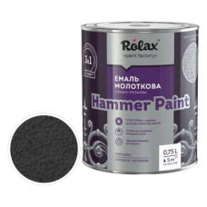 Фарба молоткова Rolax Hammer Paint 325 2л антрацит
