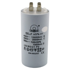 Конденсатор СВВ-60 55 мкФ напр.450 V без болта плюс 4 клеми