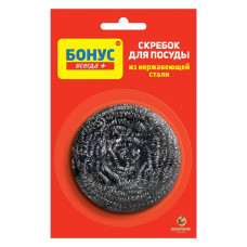 Скребок кухонний Бонус металевий 1шт