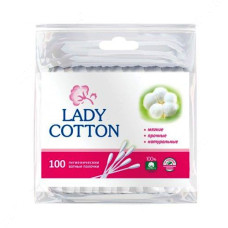 Палички ватні Lady Cotton в пакеті 100шт