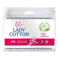 Палички ватні Lady Cotton в пакеті 200шт