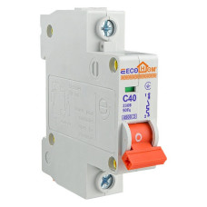 Автомат однополюсний Acko Ecohome ECO-1/40 серія С 40А 4.5kA