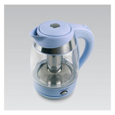 Електрочайник Maestro MR-065-BLUE скло 1850-2200Вт 1.8л