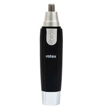 Тример для стрижки носа і вух Rotex RHC10-S 1.5Вт працює від батарейки