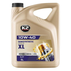 Масло моторне K2 O2045E 10W-40 SEMISYNTHETIC MOTOR OIL SL/CF XL 5л