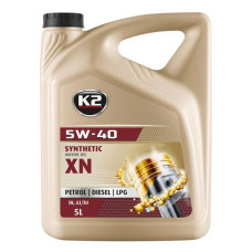 Масло моторне K2 O1135E 5W-40 SYNTHETIC MOTOR OIL SN/CF XN 5л