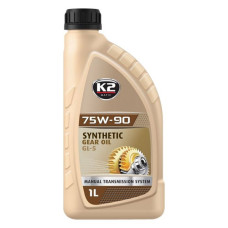 Масло трансмісійне К2 O5561E 75W-90 SYNTHETIC GEAR OIL GL-5 1л