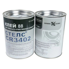 Клей Стелс CR 3402 Хімік-Плюс універсальний водостійкий маслостійкий 350г 0.54л Київ