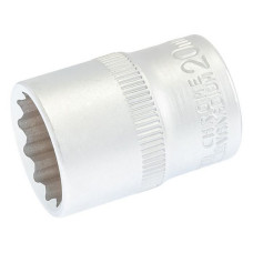 Насадка торцева Mastertool 78-0620 12-гранна CrV 1/2 20мм
