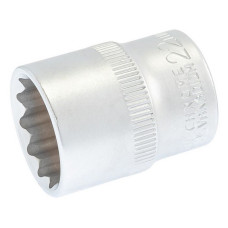 Насадка торцева Mastertool 78-0622 12-гранна CrV 1/2 22мм