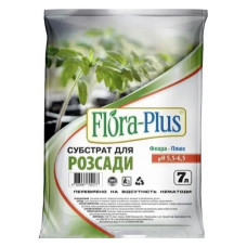Торфосуміш грунт Flora Plus для розсади 7л