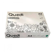 Папір офісний QUEDI EVERYDAY COPIER А4 80г/м2 5х500л