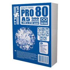 Папір офісний CRYSTAL PRO 80 А5 80г/м2 10х500л