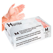 Рукавички Hoffen вінілові розмір M 50 пар