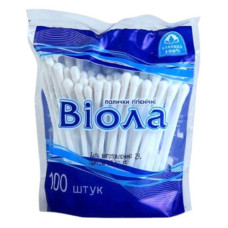 Ватні палочки Віола 100шт