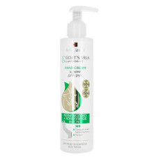 Крем для рук та нігтів Belle Jardin Cream Goat's milk Козяче мовляв плюс конопляне масло/дозатор250м