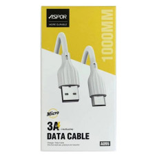 Кабель Aspor A095 Micro USB 1м білий