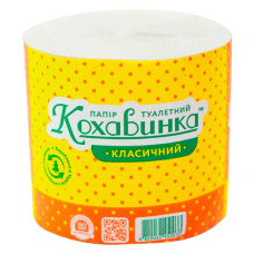 Туалетний папір Кохавинка 90х100 48шт ящик Туалетний папір Кохавинка 90х100 48шт ящик