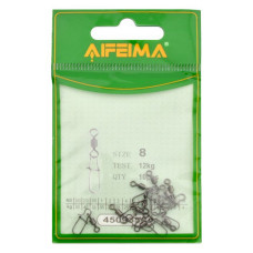 Карабін з вертлюгом Fiema 8 10шт F4 Карабін з вертлюгом Fiema 8 10шт F4