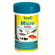 Корм Tetra Micro Pellets для дрібних рибок акваріумних гранули 100мл