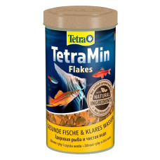 Корм Tetra Min Flakes для акваріумних рибок пластівці 100г 500мл