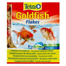 Корм сухий Tetra Goldfish Flakes для золотих рибок у пластівцях 12г