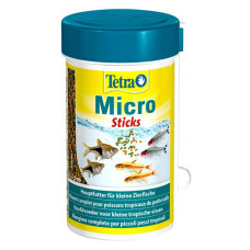 Корм сухий Tetra Micro Sticks для тропічних акваріумних рибок у паличках 100мл