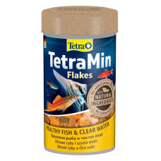 Корм сухий Tetra Min Flakes для тропічних акваріумних рибок у пластівцях 100мл