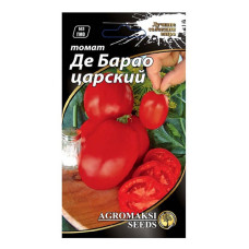 Насіння помідора Де-Барао Царський Рожевий пакет 8х13см 0.1гр