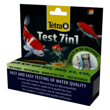 Набір індикаторних тестів Tetra Pond Test 7in1 для ставка перевірки показників якості води 25шт