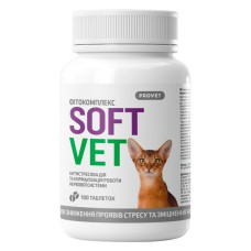 Фітокомплекс Природа Provet SOFTVET для котів антистресова дія нервової системи 100таб