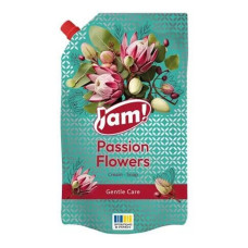 Крем-мило JAM! Квіти з гліцерином дой-пак 900г