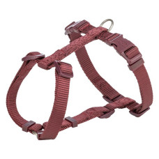 Шлея Trixie Premium H-harness для собак S-M 42-60см 15мм бордовий