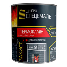 Жаростійка фарба Термокамін КО-818 0.2кг срібло
