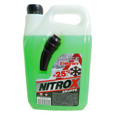 Омивач для скла NitroX зимовий -25 каністра з носиком Яблуко 4л зелений