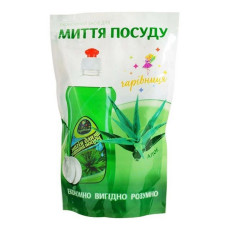 Засіб для миття Посуд 0.45кг алое дой-пак