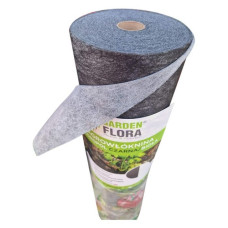 Агроволокно Garden Flora щільність 50г/м2 100х3.2м біло-чорне Польща