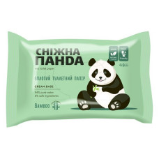 Вологий туалетний папір Сніжна панда Bamboo Cream 48шт