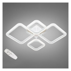 Люстра LED Diasha світлодіодна 80Вт 12х66х42см A8060/2 плюс 2 WH LED 3color dimmer білий