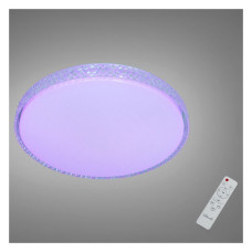 Люстра стельова смарт LED RGB 80Вт пульт DB-8304/500RGB біла