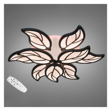 Люстра LED Diasha світлодіодна 105Вт 9х36х36см 8028/6 плюс 3BK LED 3color dimmer чорний
