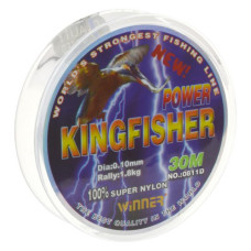 Волосінь KINGFISHER 30мх0.1мм тест 1.8кг