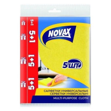 Серветки для збирання Novax універсальні 5 плюс 1шт